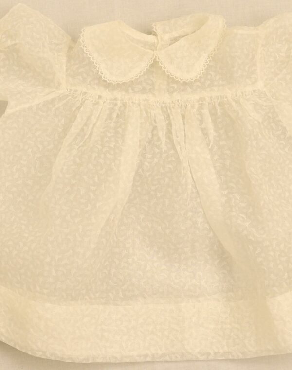 Organza christening gown 1920 3-6 months