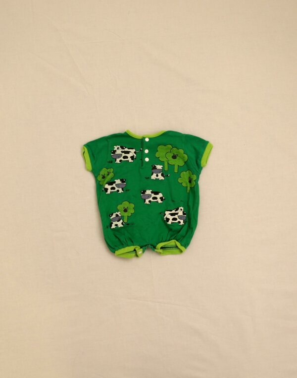 Meadow & cow romper 1 month