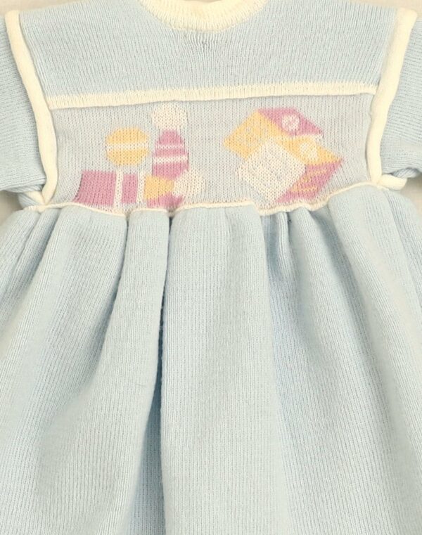 Robe maille motif jouets 3 mois