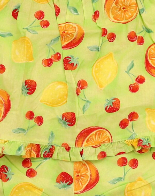 Ensemble blouse & bloomer fruité