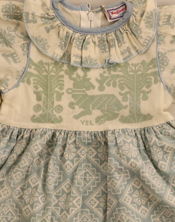Robe folklore Yves Saint Laurent