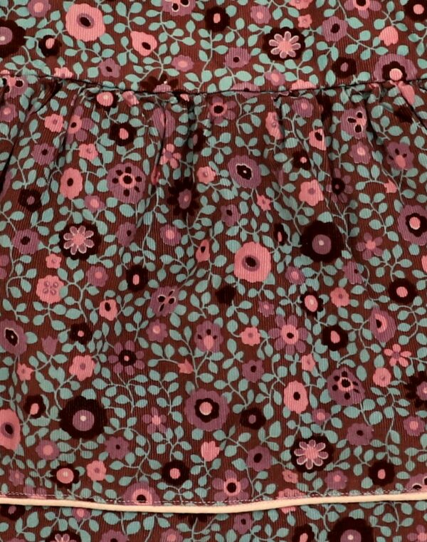 Robe fleurie cousue main