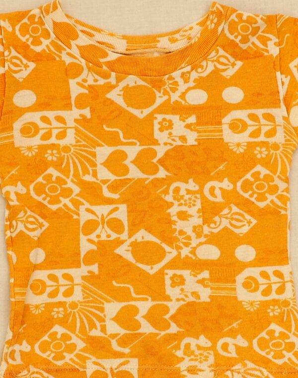 T-shirt 1970 à motifs