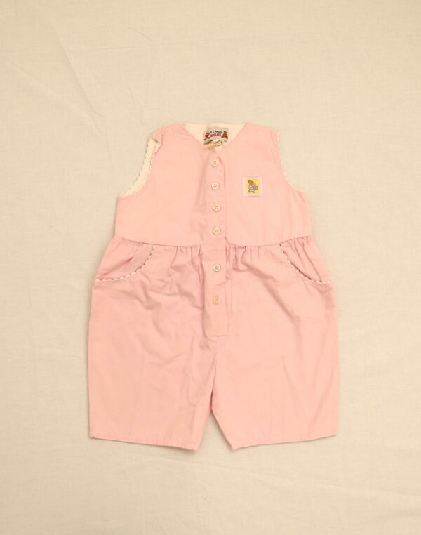 Short pink jumpsuit