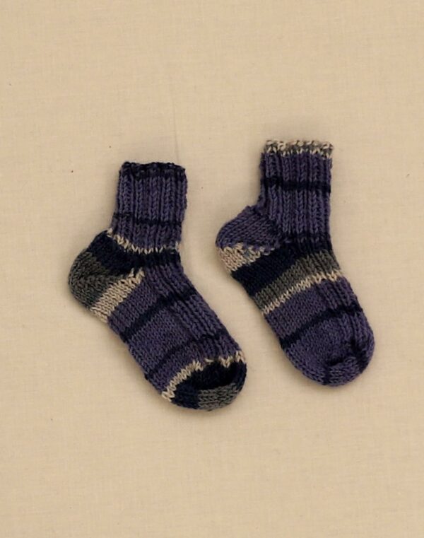 Hand-knitted socks