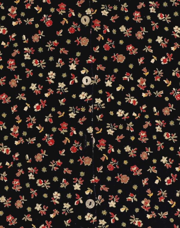 Chemise marine fleurie 8 ans
