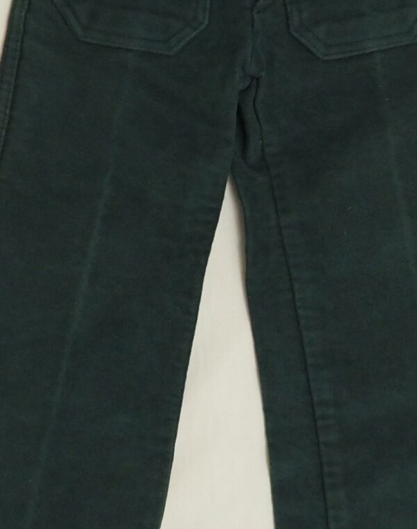 Pantalon velours pattes d’eph