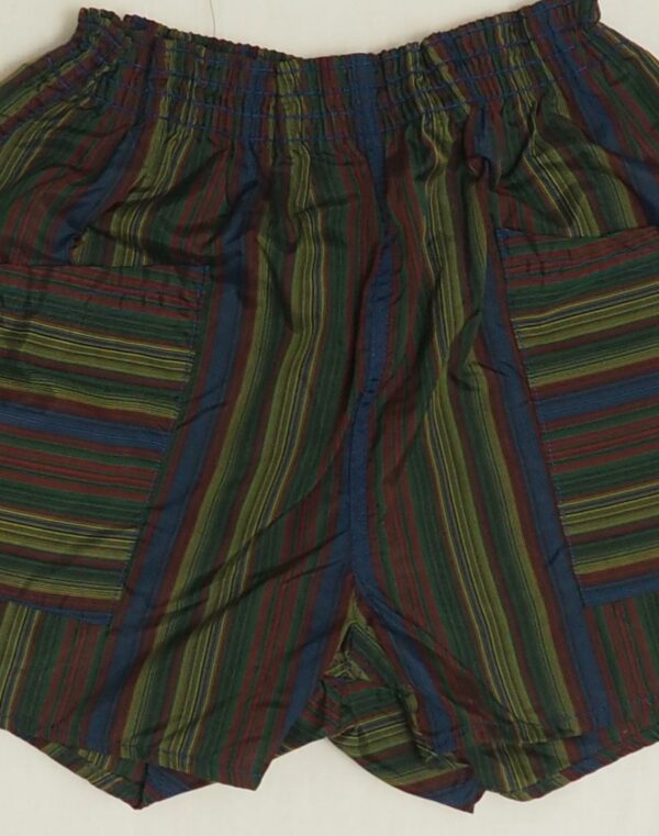 Short nylon rayé 8 ans