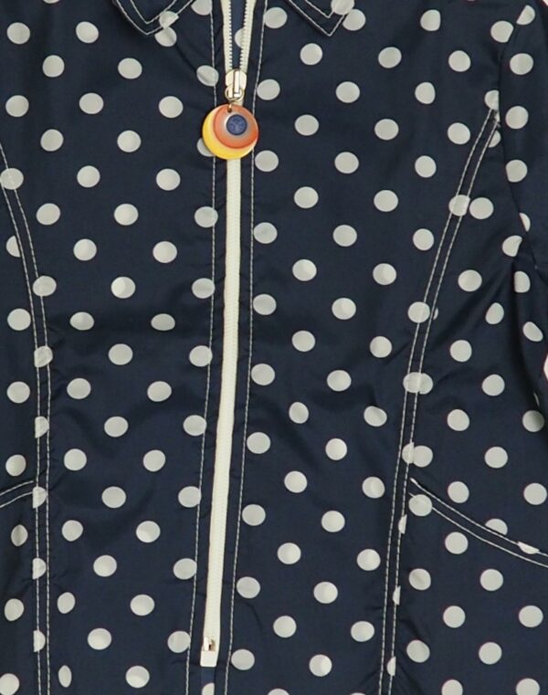 Veste en nylon à pois