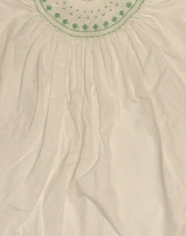 Robe de cérémonie à smocks 1950
