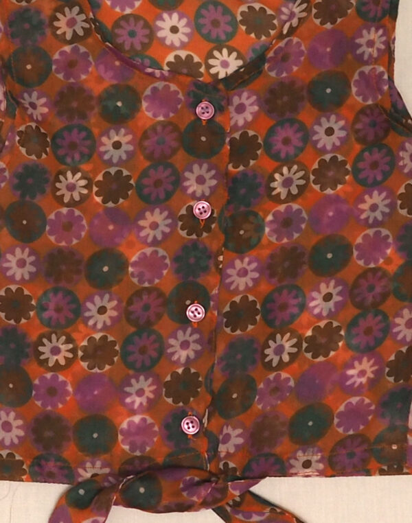 Débardeur fleuri