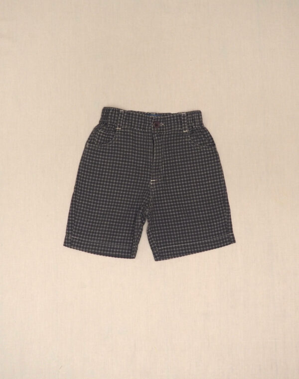 Gray plaid shorts