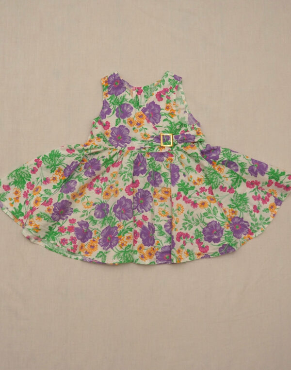 Floral bow dress 1960