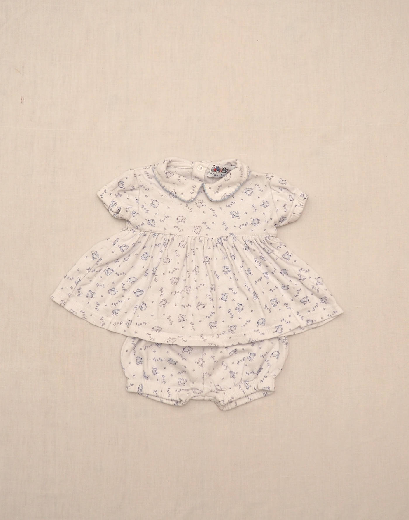 Little rabbits dress and bloomer set
