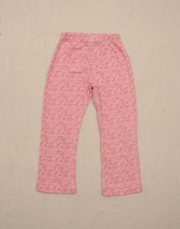 Pink paisley leggings
