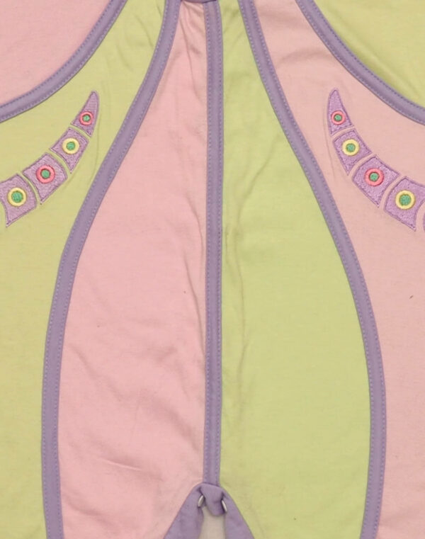 Multicolored appliqué pyjamas