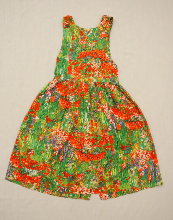 Floral impressionist dress 8 years