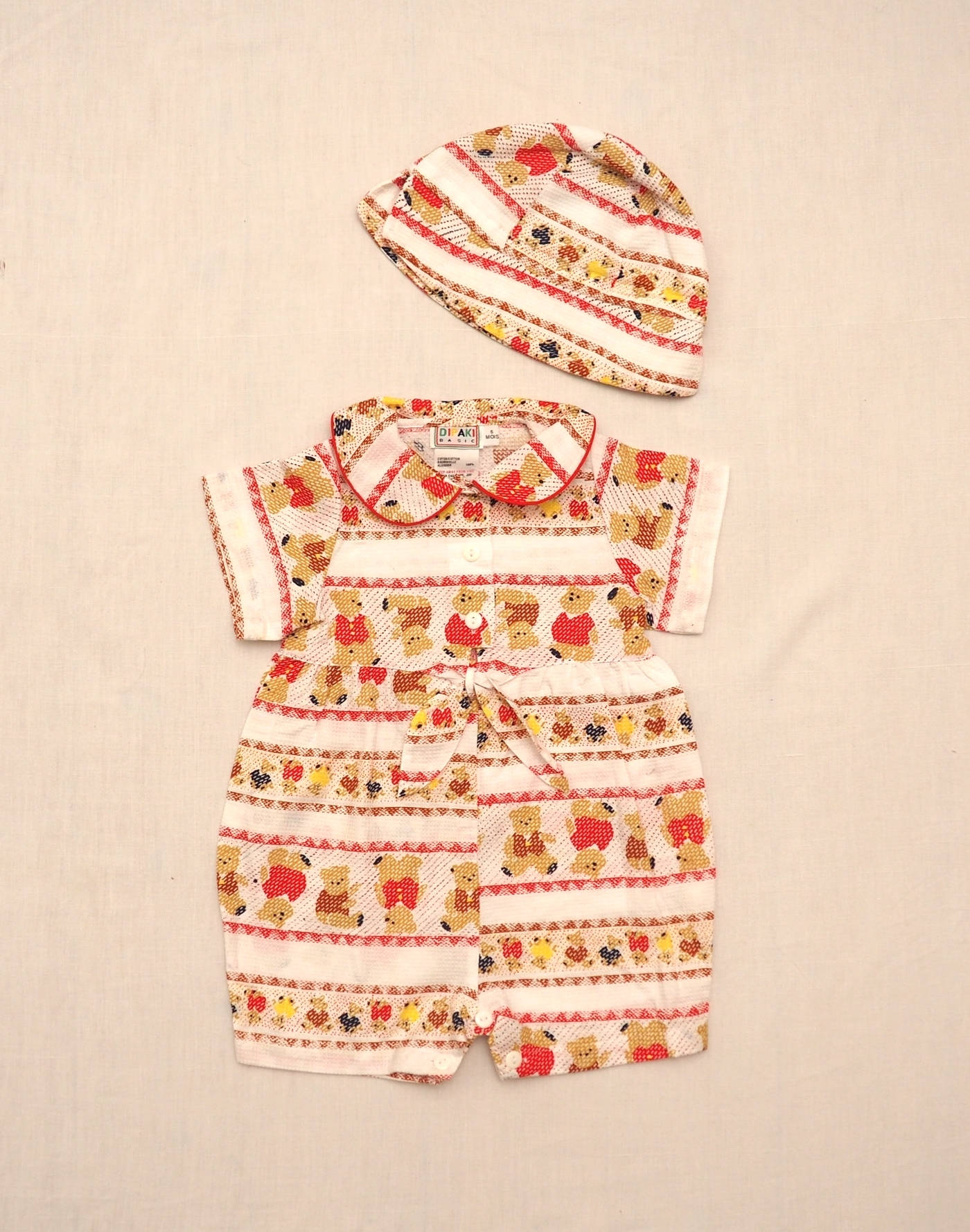 Bear romper & hat