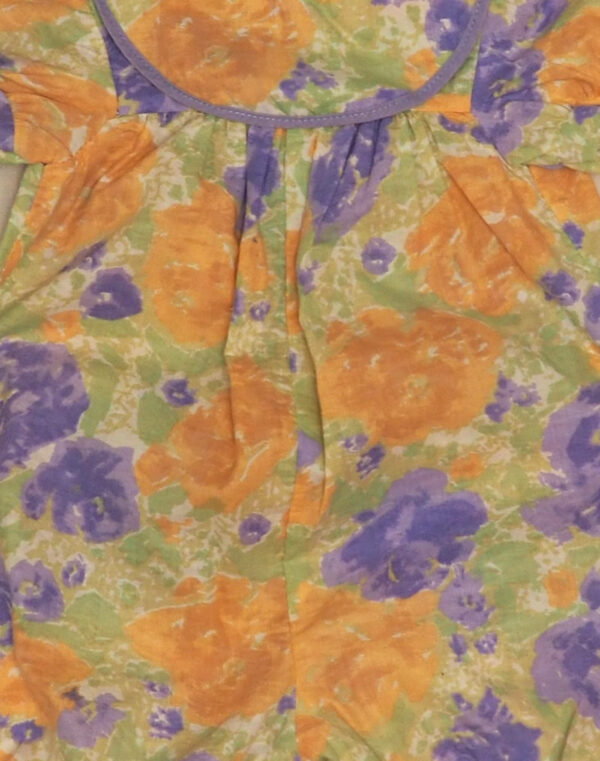 Pastel floral romper