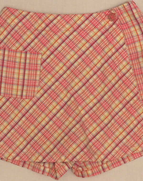 Jupe-culotte à carreaux 6 ans