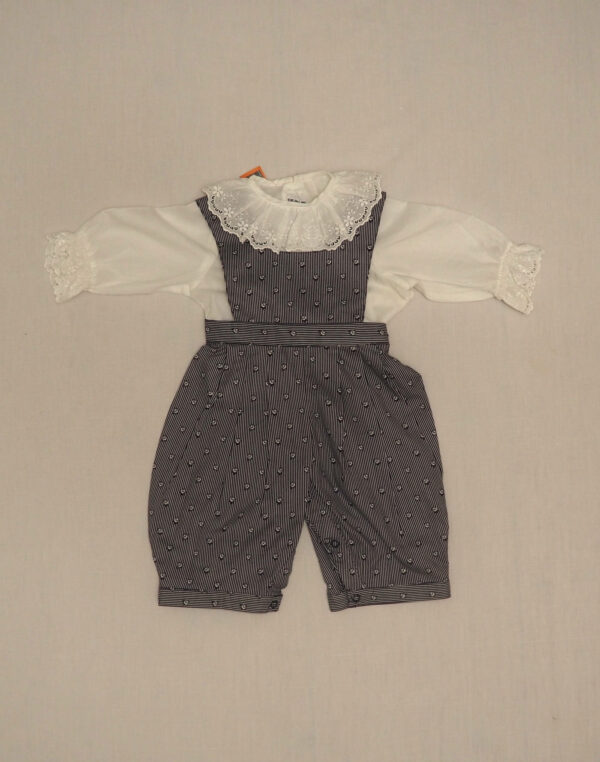 Cacharel blouse & dungarees set