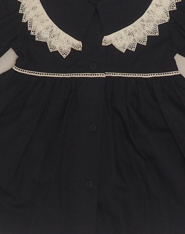 Robe à grand col Cacharel