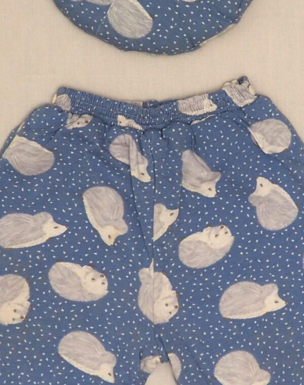 Hedgehog fleece pants & beret