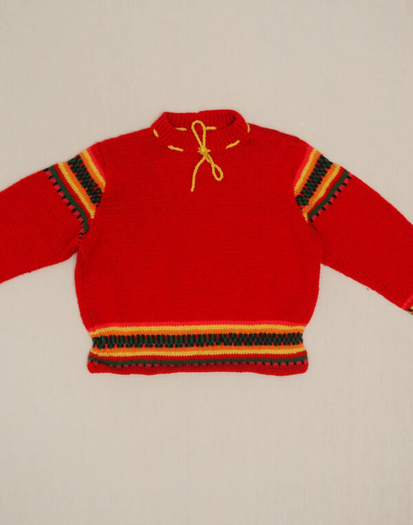 Handmade folklore sweater