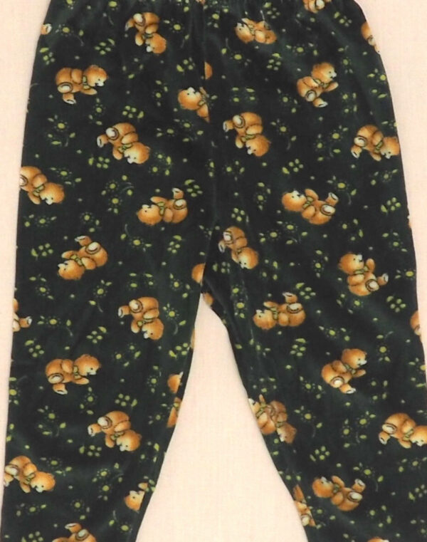 Little bears velvet leggings