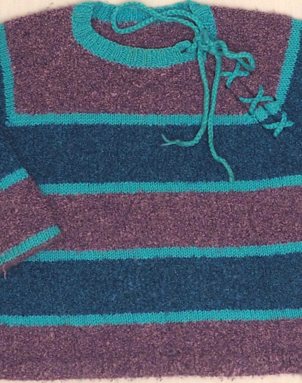 Handmade bouclette sweater