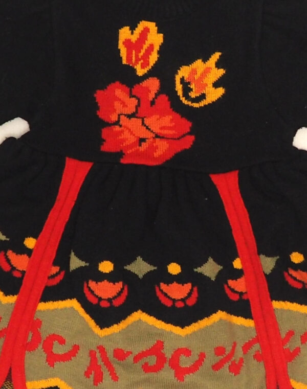 Robe d’hiver à motifs