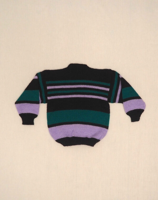 Striped handmade sweater