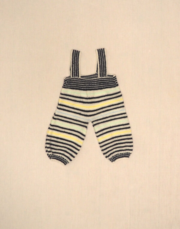 Hand-knitted dungarees Birth