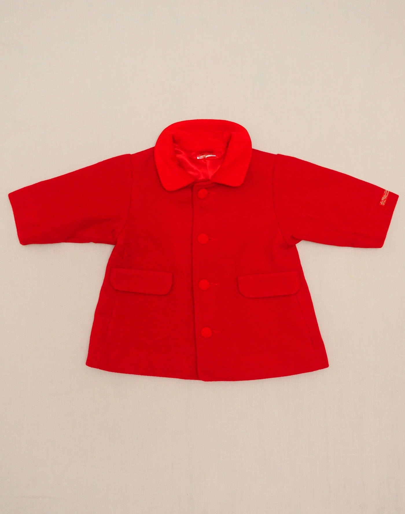Manteau laine et velours