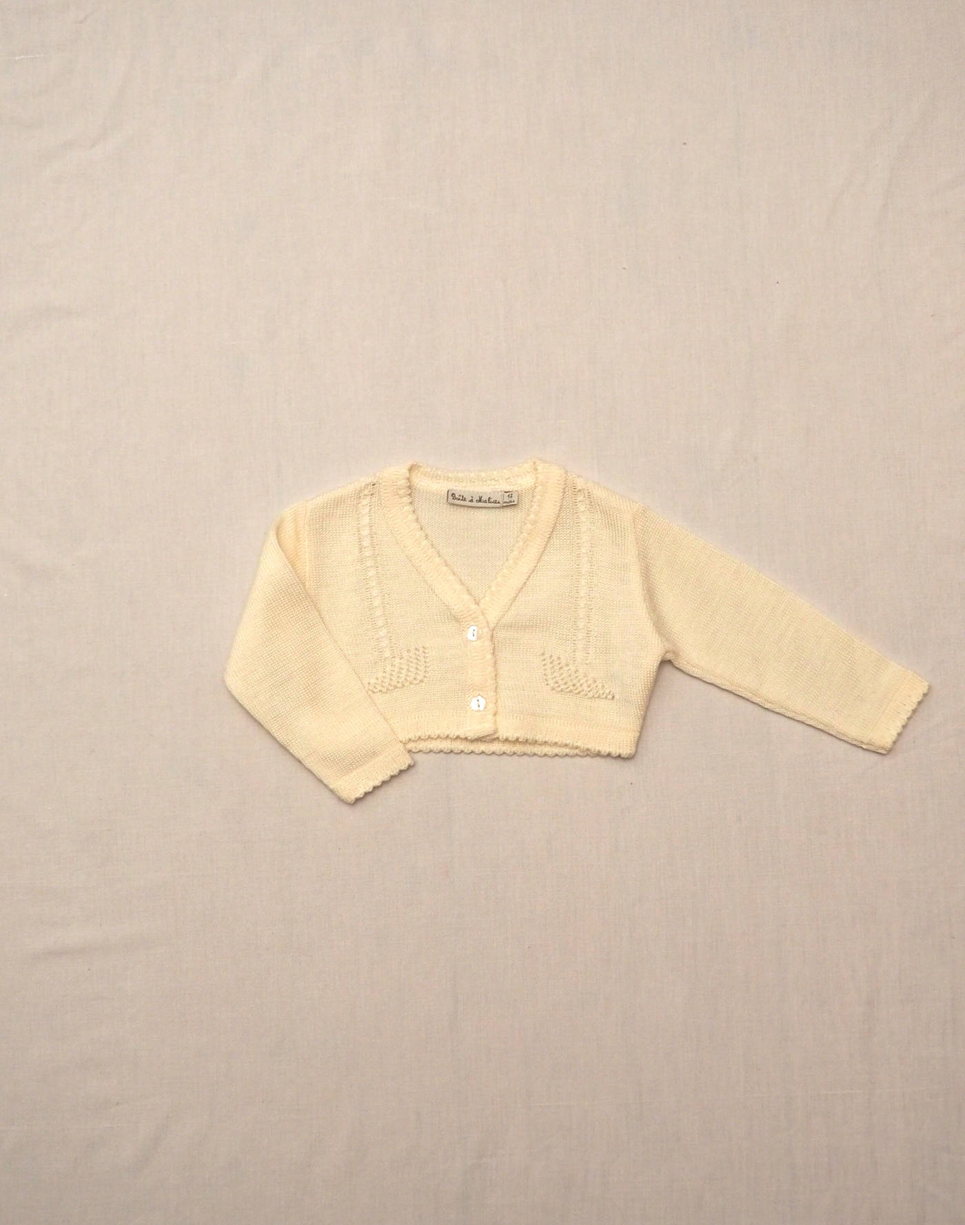 Openwork bolero