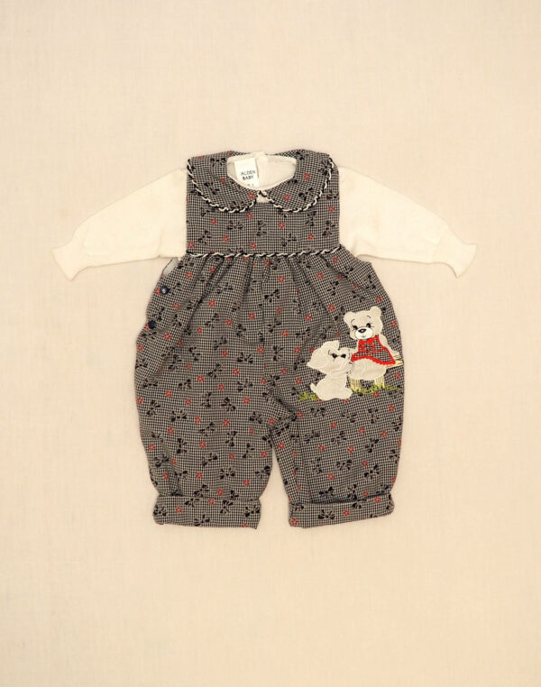 Bear sweater & jumpsuit set