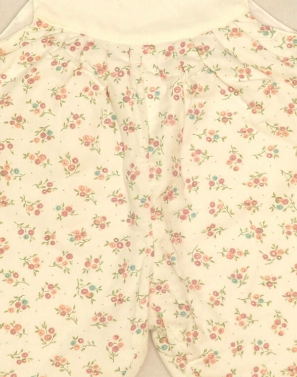 Floral fleece jumpsuit