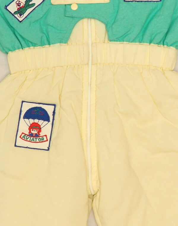 Yellow winter suit
