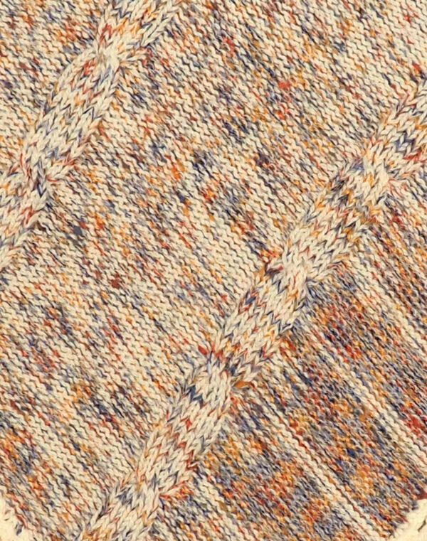 Mottled poncho