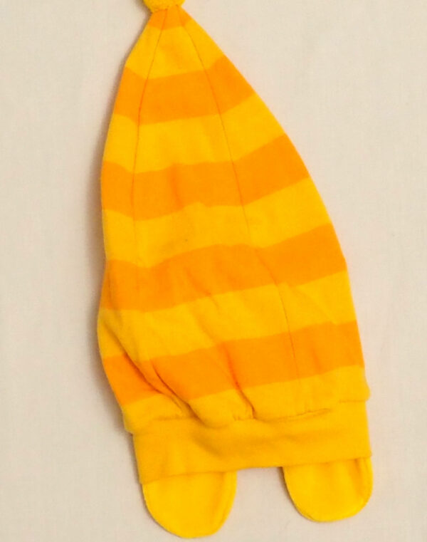 Striped elf hat