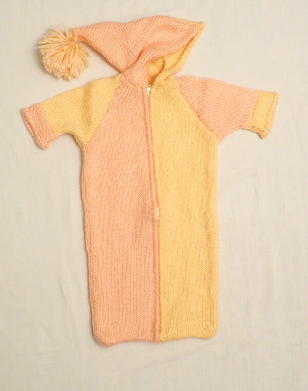 Candy hand-knitted sleeping bag