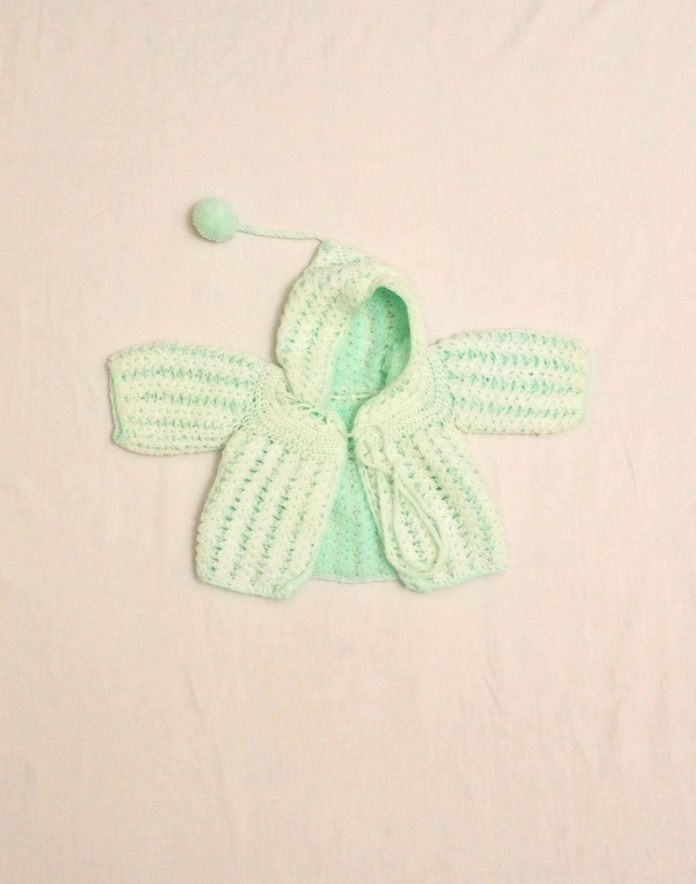 Gilet naissance réversible