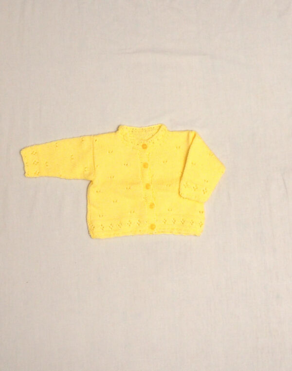 Handmade yellow vest
