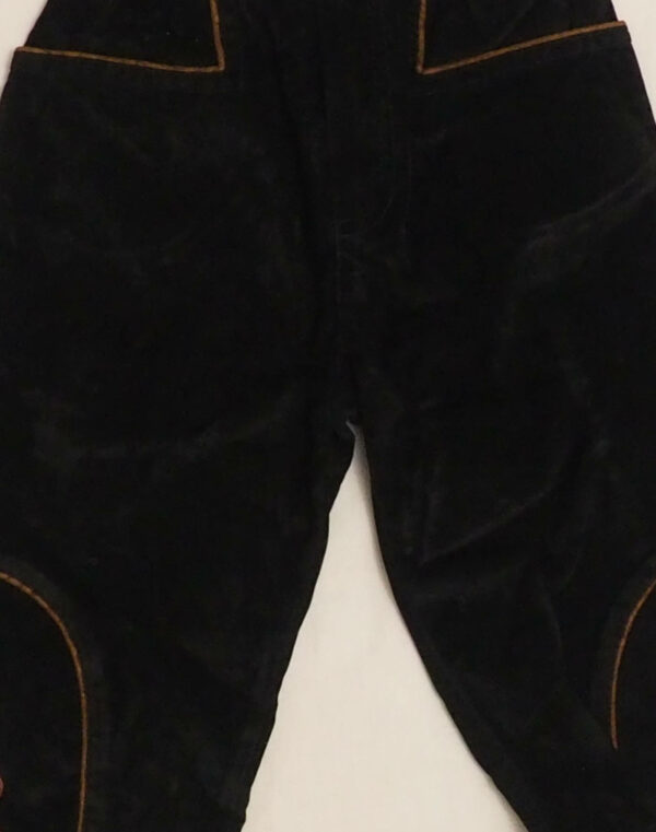 Pantalon velours effet peau