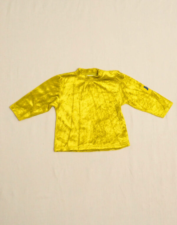 Lamé velvet undershirt