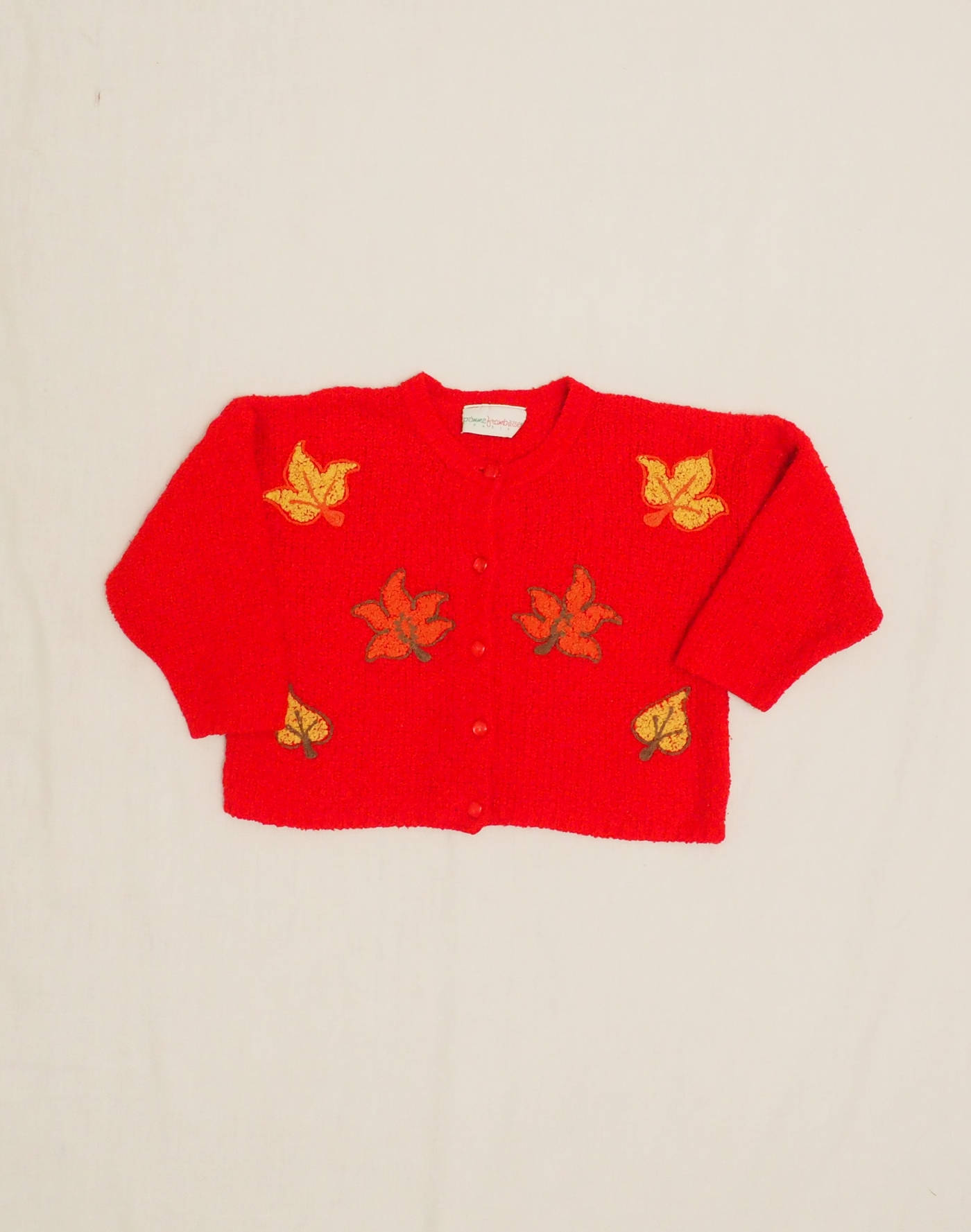 Cardigan feuilles