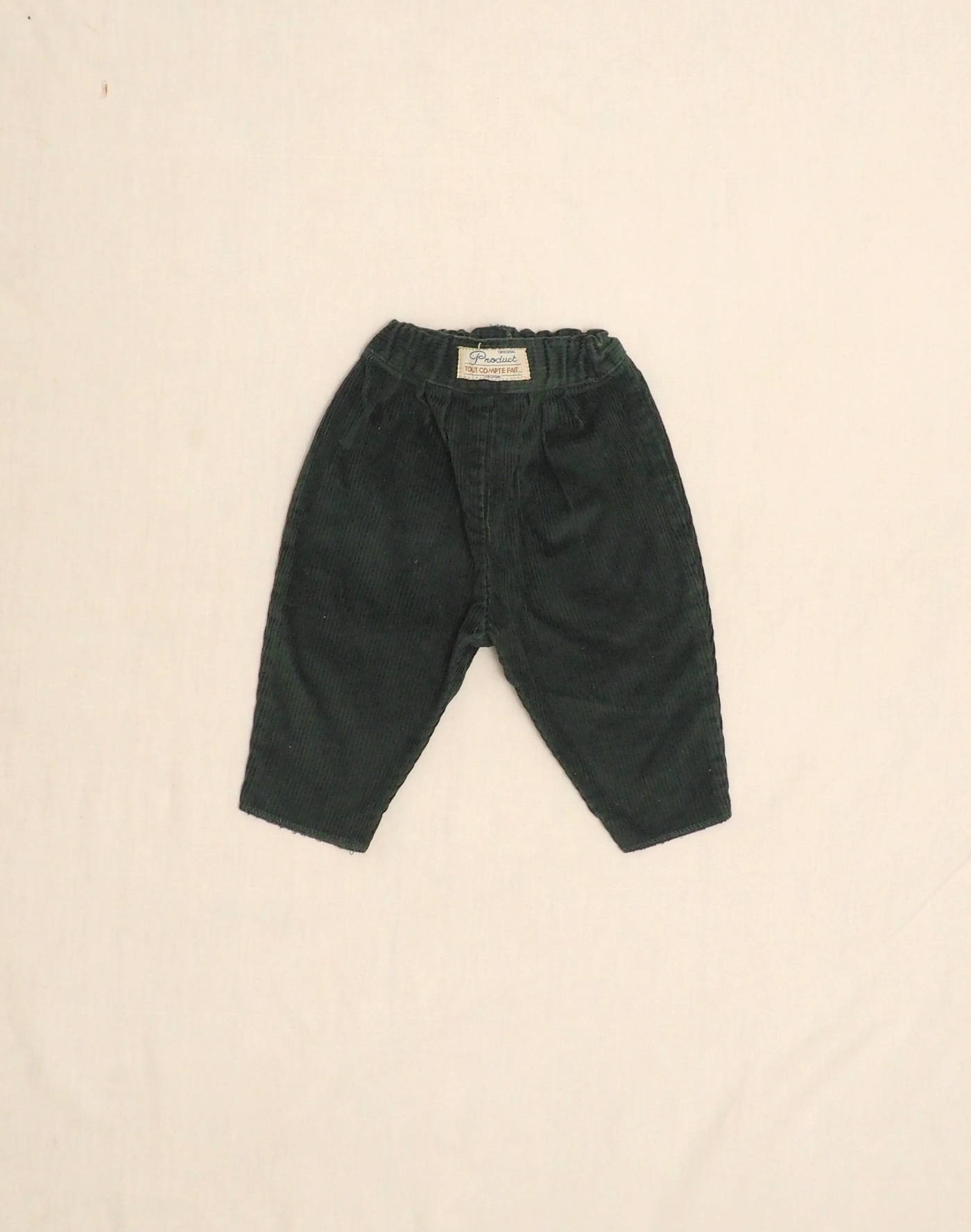 Pantalon velours vert