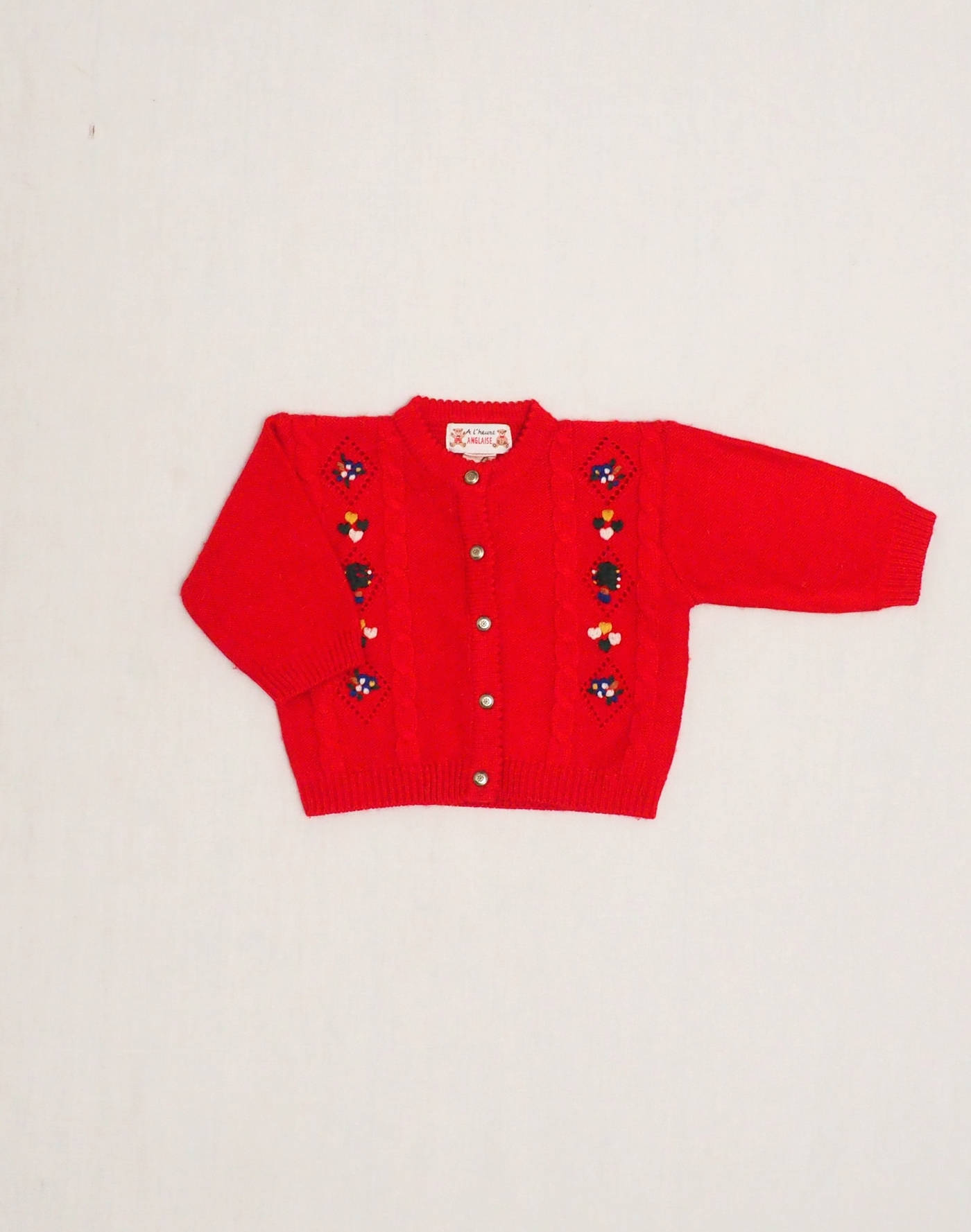 Cardigan brodé