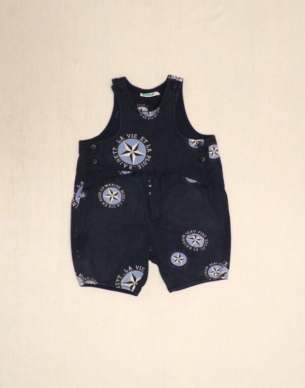 Salopette short boussole