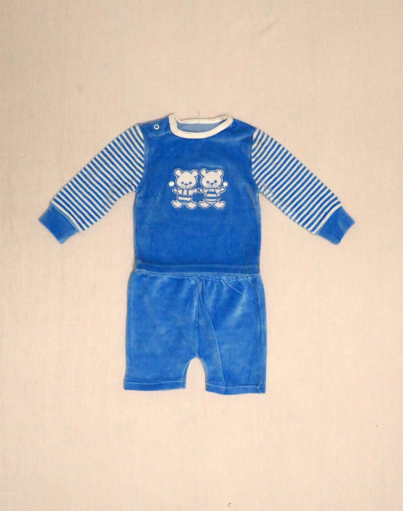 Velvet bear set
